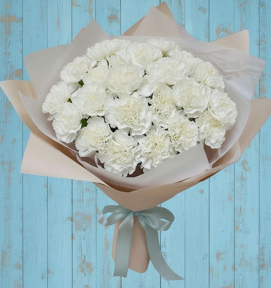 Букет цветов из: Гвоздики в Новкусе-Артезиане