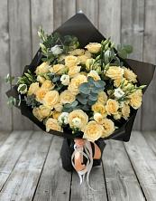 Букет цветов из:  Розы и Лизиантусы в Новкусе-Артезиане