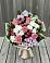 Букет цветов из: Альстромерии, Гвоздики, Розы и Хризантемы в Новкусе-Артезиане
