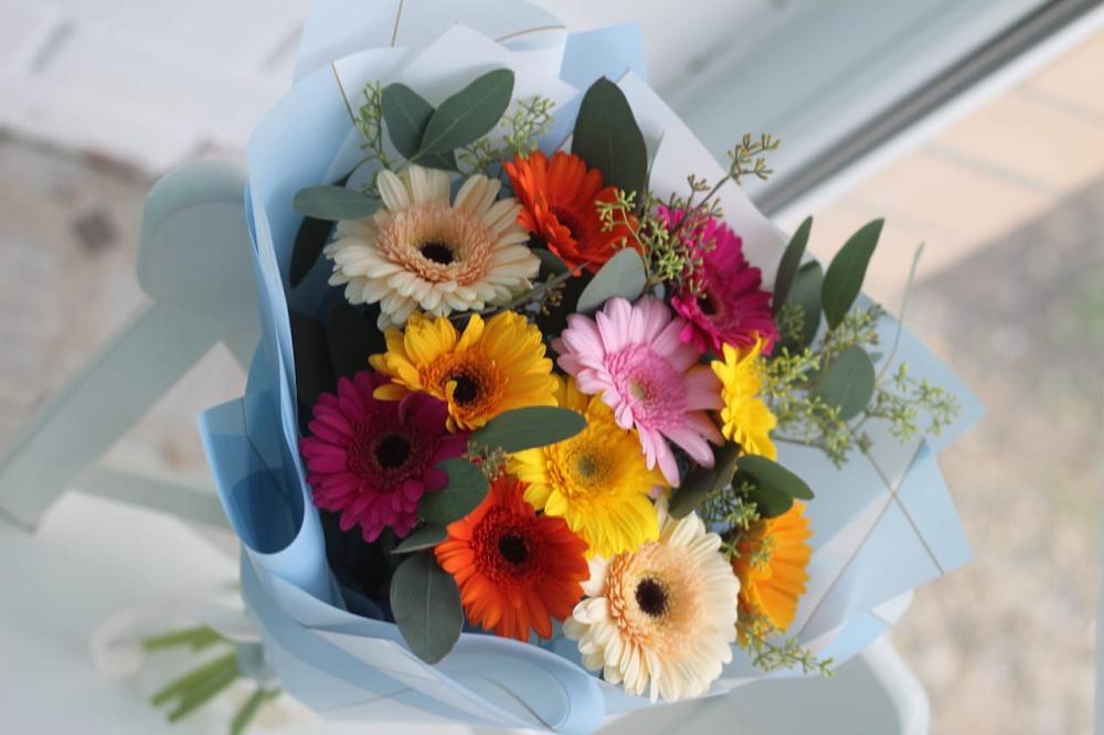 Букет цветов из: Герберы в Новкусе-Артезиане