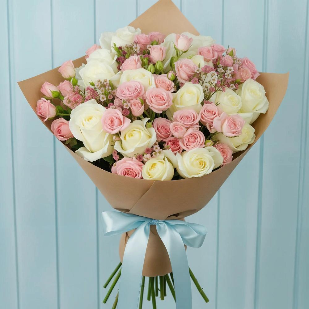 Букет цветов из: Розы в Новкусе-Артезиане