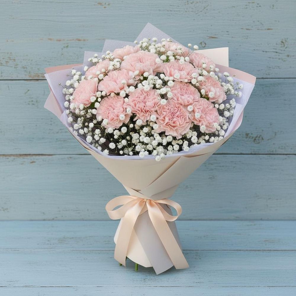 Букет цветов из: Гвоздики в Новкусе-Артезиане