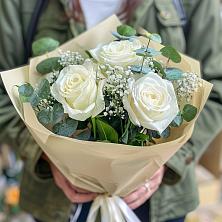Букет Нежные грёзы в Новкусе-Артезиане Букет цветов из: Розы в Новкусе-Артезиане