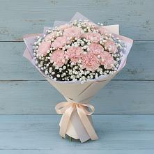 Букет цветов из:  Гвоздики #REPLACE_PRED# Новкусе-Артезиане