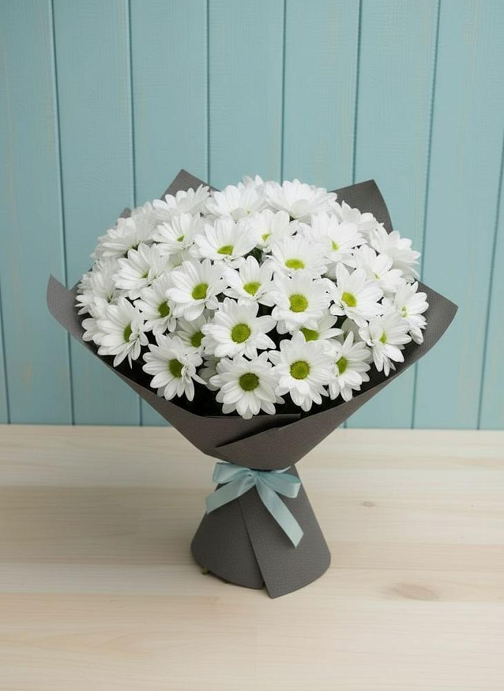 Букет цветов из: Хризантемы в Новкусе-Артезиане