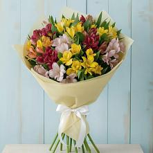 Букет цветов из:  Альстромерии в Новкусе-Артезиане