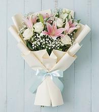 Букет цветов из:  Лилии в Новкусе-Артезиане