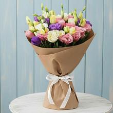 Букет цветов из:  Лизиантусы в Новкусе-Артезиане